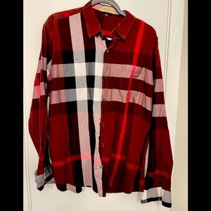 Burberry shirt for men long sleeve! L